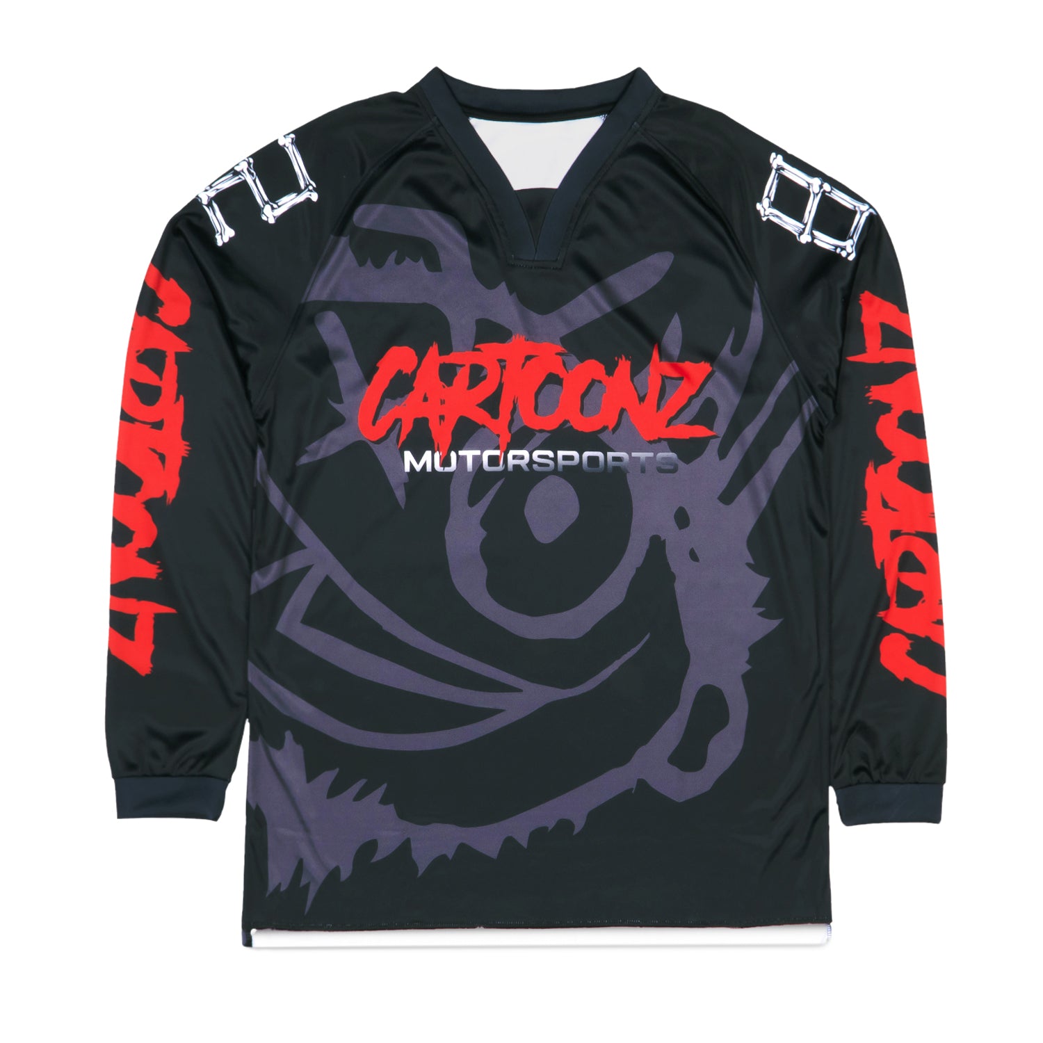 CARTOONZ | MOTORSPORTS JERSEY (BLACK)