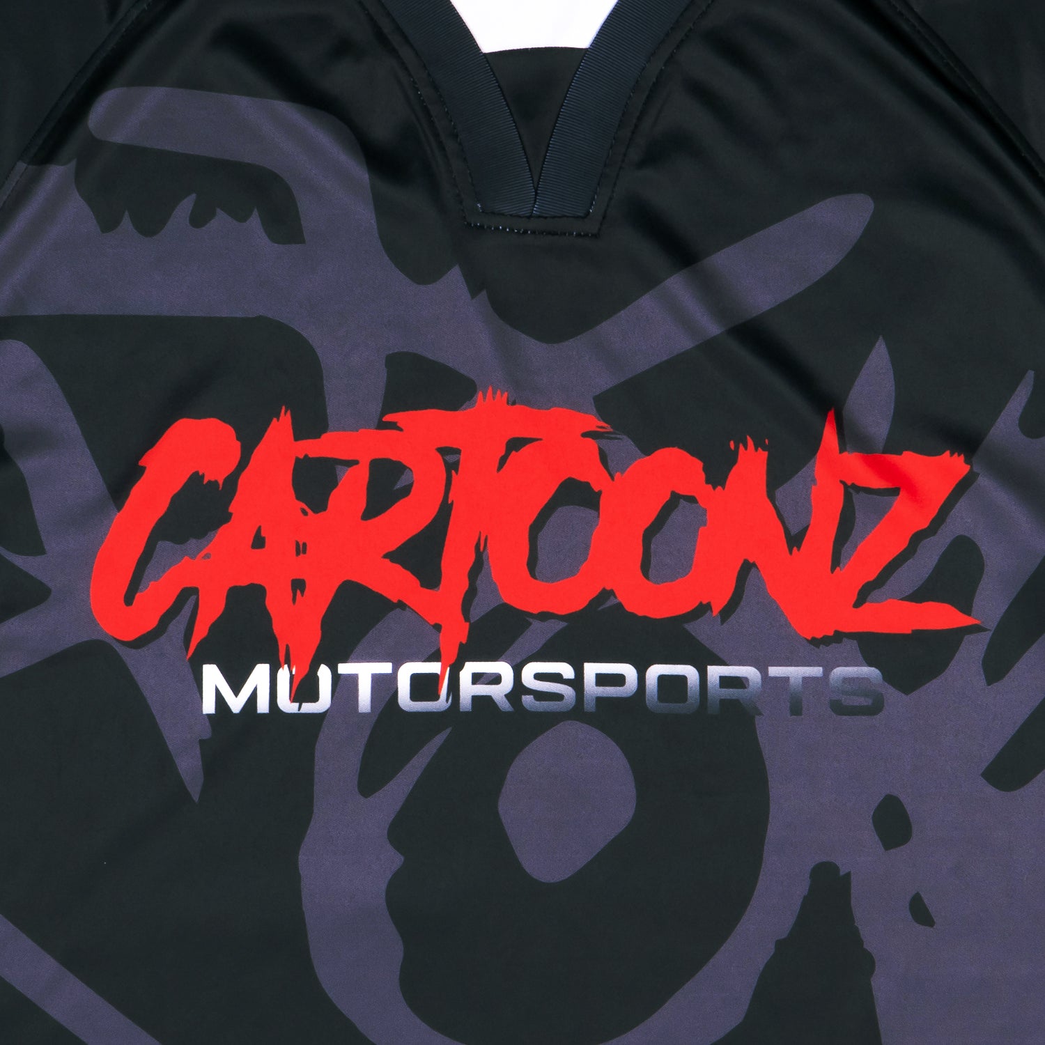 CARTOONZ | MOTORSPORTS JERSEY (BLACK)