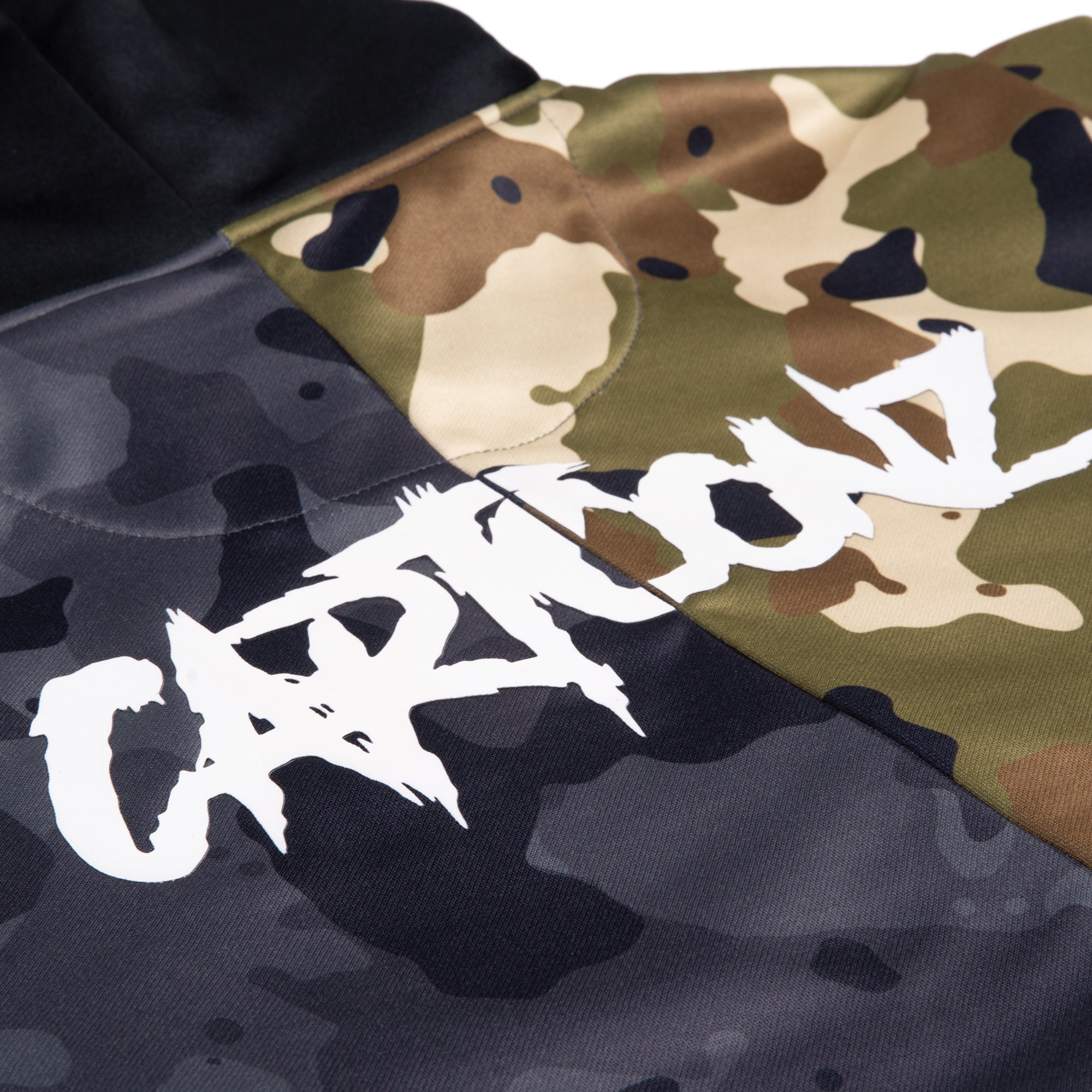 CaRtOoNz | SPLIT CAMO HOODIE (BLACK / GREEN) LIMITED EDITION - CaRtOoNz ...